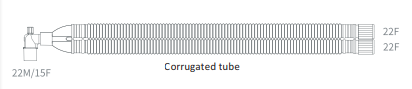 Anesthesia Circuit with Corrugated tube