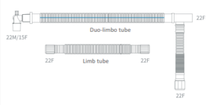 Anesthesia Circuit with Duo-limbo tube1 Anesthesia Circuit with Duo-Limbo Tubing