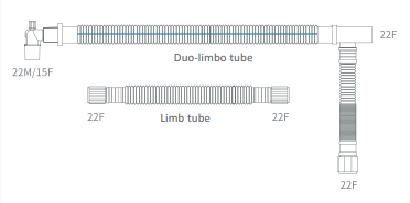 Anesthesia Circuit with Duo-Limbo Tubing