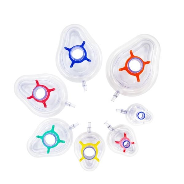 PVC anesthesia mask (valve horizontal）