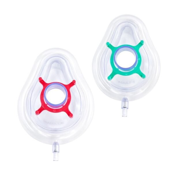 PVC anesthesia mask (valve horizontal）