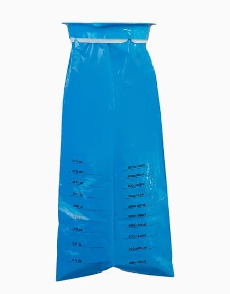 disposable emesis bag