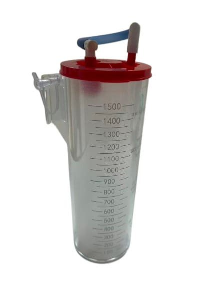 Reusable Suction Canister 4 Medical Suction Jar with Liner for ICU