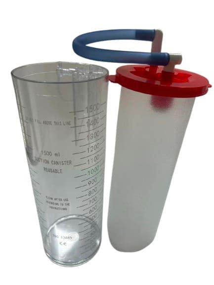 Medical Suction Jar with Liner for ICU